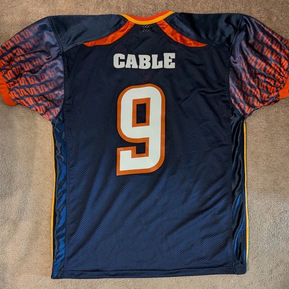 Vintage SPOKANE SHOCK AFL #9 Jersey Size Adult Large - Picture 4 of 5